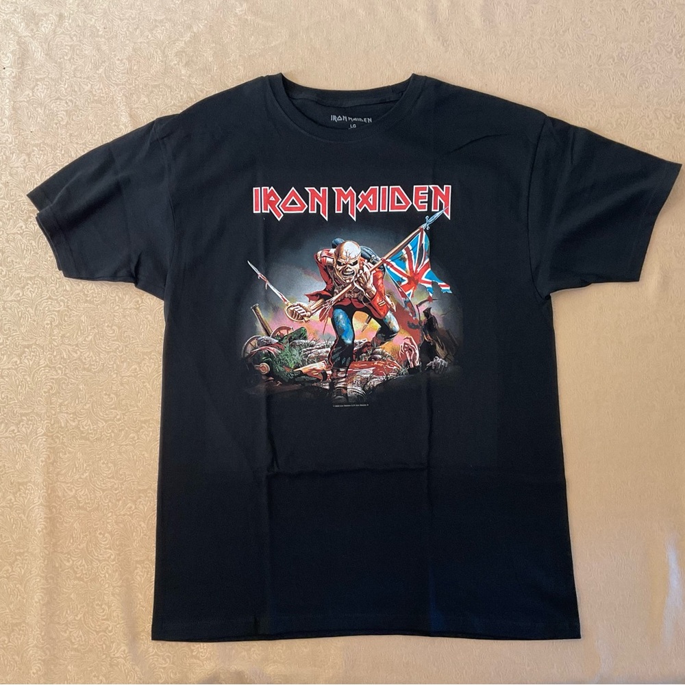 Iron Maiden Black Graphic T-Shirt NWOT